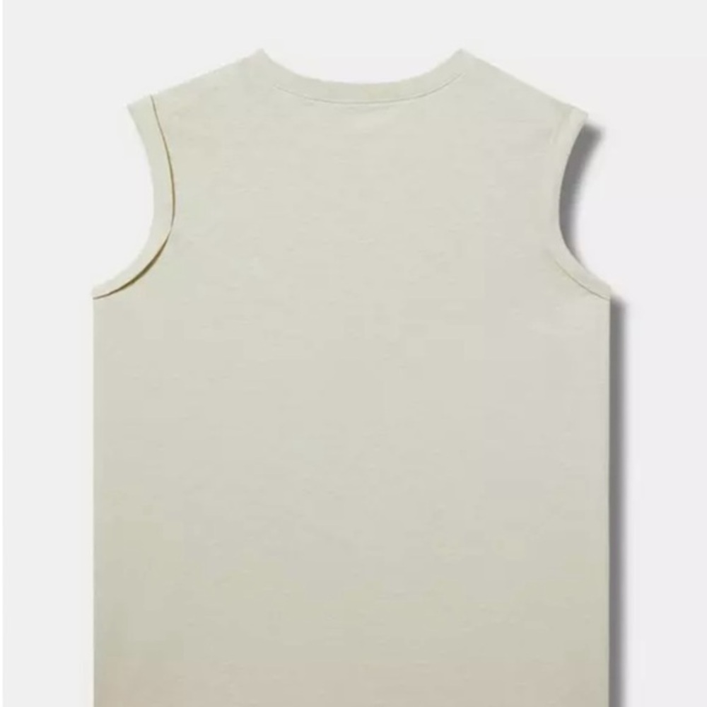 Roll-Sleeve Muscle Tank - Picture 3 of 5